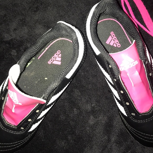 adidas Shoes Adidas Girls Soccer Cleats Pink Size 1k Euc Poshmark